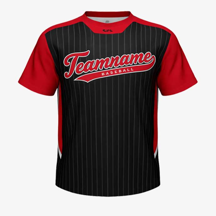 ProGlove Black Red Baseball Softball Jersey front view.jpg