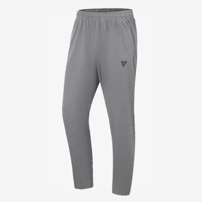 MotionFit Grey Active Jogger Pants Front View