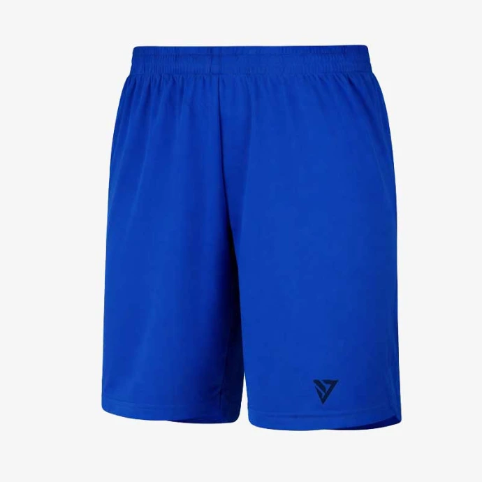 TeamDrive Blue Football Shorts front view