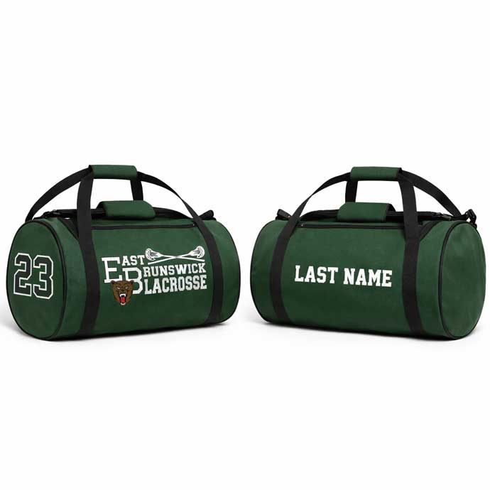 IronHaul Custom Lacrosse Duffle Bag with Team Logo and Player Name