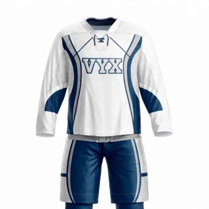 GlacierStrike professional ice hockey jersey and shorts set
