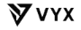 VYX sportswear brand logo