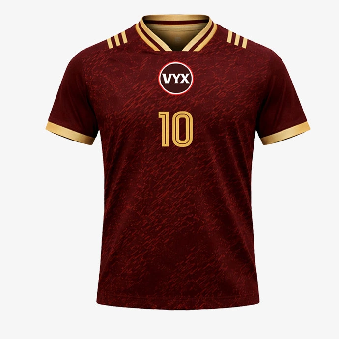 Pitchline Maroon Soccer Jersey front view.jpg