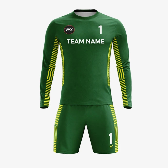 ProStrike Green Yellow Soccer Uniform Set front view.jpg